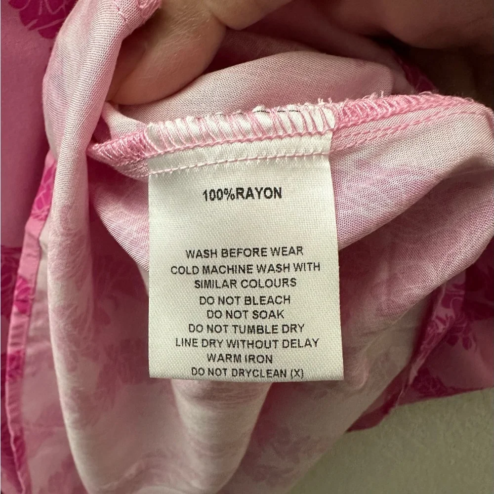 Lexbreezy Aloha Button Down Dress Size M - Picture 7 of 7